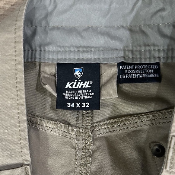 Kuhl Pants Mens 34x32 Tan Radikl Enduro Fabric Hiking Outdoor Camping - Picture 3 of 6